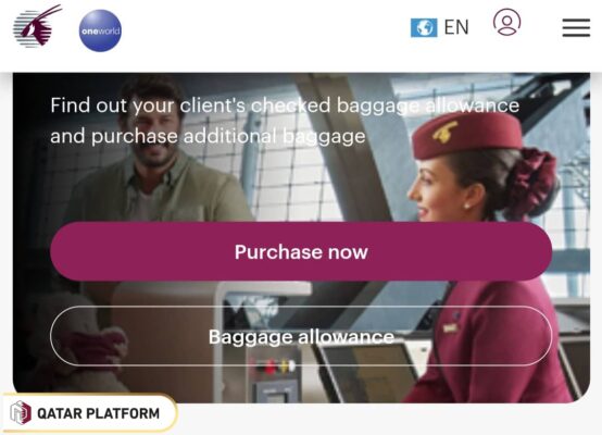 How to Add additional Baggage in Qatar Airways