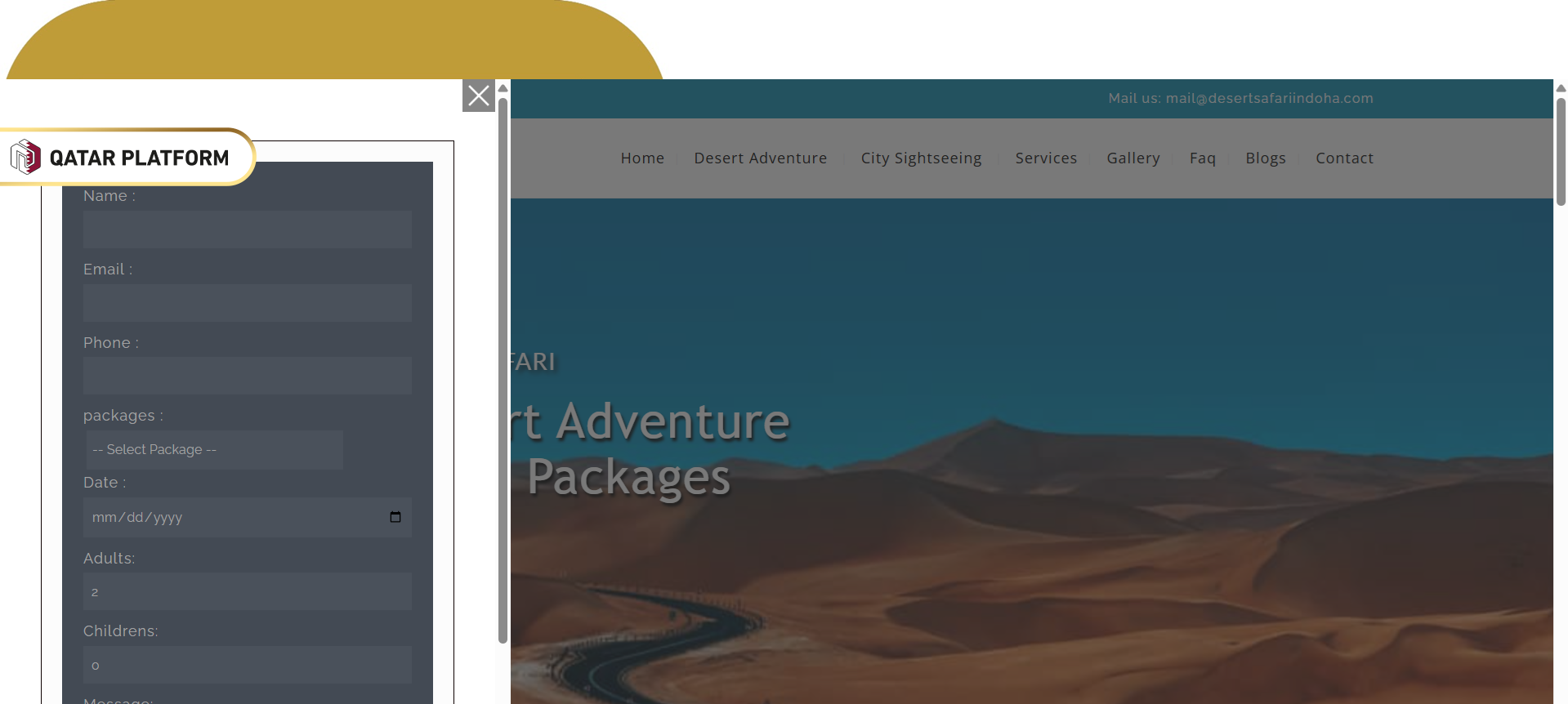 Desert Safari Qatar Booking Online